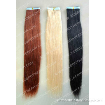 Hot Sale PU Tape Remy Hair Weft